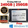 SSD 256GB Rẻ Nhất Sàn New 100% – SATA3 AHCI – Nhiều Hãng – Giá 689.000₫