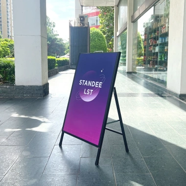 Standee Khung Sắt Chữ A 60x90cm Ngoài Trời Giá Rẻ - Khuyến Mãi 265000 VND 15 Standee Khung Sắt Chữ A 60x90cm Ngoài Trời Giá Rẻ - Khuyến Mãi 265000 VND 15