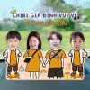 Standee Lắc Đầu Thegioipuzzle Gia Đình 4 Người - In Theo Yêu Cầu, Trang Trí Bàn và Phòng 3