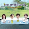 Standee Lắc Đầu Thegioipuzzle Gia Đình 4 Người - In Theo Yêu Cầu, Trang Trí Bàn và Phòng 4