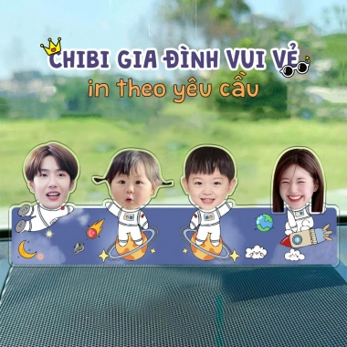 Standee Lắc Đầu Thegioipuzzle Gia Đình 4 Người - In Theo Yêu Cầu, Trang Trí Bàn và Phòng 8 Standee Lắc Đầu Thegioipuzzle Gia Đình 4 Người - In Theo Yêu Cầu, Trang Trí Bàn và Phòng 8