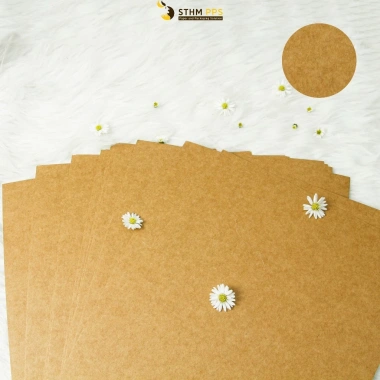 STHM CT 20 tờ kraft Âu kích thước đa dạng - Handmade, DIY, vẽ tranh - Giá 44.000₫ 3