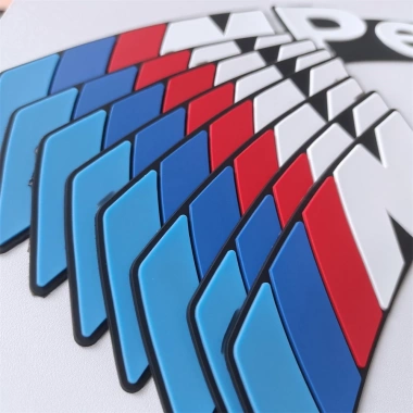 Sticker chữ M-Performance 3D chống thấm nước - Dán trang trí lốp xe đua bền màu