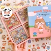 Sticker Cute Trang Trí Tập Vở, Bình Nước, Bút - 100 Tấm Dán Siêu Cute GIÁ CỰC RẺ 27300đ 4