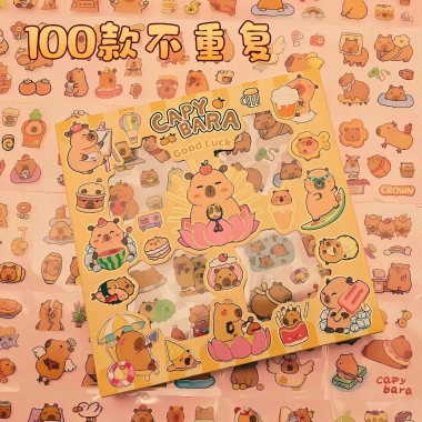 Sticker Cute Trang Trí Tập Vở, Bình Nước, Bút - 100 Tấm Dán Siêu Cute GIÁ CỰC RẺ 27300đ 11 Sticker Cute Trang Trí Tập Vở, Bình Nước, Bút - 100 Tấm Dán Siêu Cute GIÁ CỰC RẺ 27300đ 11
