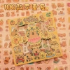 Sticker Cute Trang Trí Tập Vở, Bình Nước, Bút - 100 Tấm Dán Siêu Cute GIÁ CỰC RẺ 27300đ 13