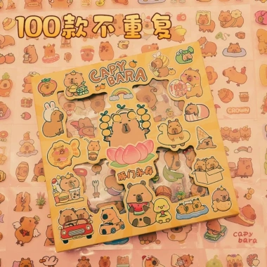 Sticker Cute Trang Trí Tập Vở, Bình Nước, Bút - 100 Tấm Dán Siêu Cute GIÁ CỰC RẺ 27300đ 13 Sticker Cute Trang Trí Tập Vở, Bình Nước, Bút - 100 Tấm Dán Siêu Cute GIÁ CỰC RẺ 27300đ 13