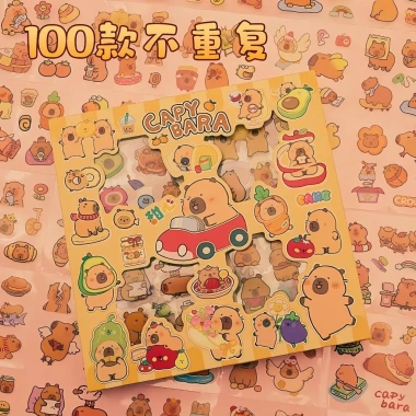 Sticker Cute Trang Trí Tập Vở, Bình Nước, Bút - 100 Tấm Dán Siêu Cute GIÁ CỰC RẺ 27300đ 14 Sticker Cute Trang Trí Tập Vở, Bình Nước, Bút - 100 Tấm Dán Siêu Cute GIÁ CỰC RẺ 27300đ 14