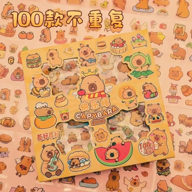 Sticker Cute Trang Trí Tập Vở, Bình Nước, Bút - 100 Tấm Dán Siêu Cute GIÁ CỰC RẺ 27300đ 15 Sticker Cute Trang Trí Tập Vở, Bình Nước, Bút - 100 Tấm Dán Siêu Cute GIÁ CỰC RẺ 27300đ 15