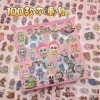 Sticker Cute Trang Trí Tập Vở, Bình Nước, Bút - 100 Tấm Dán Siêu Cute GIÁ CỰC RẺ 27300đ 17