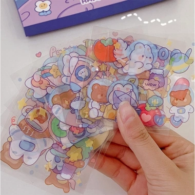 Sticker Cute Trang Trí Tập Vở, Bình Nước, Bút - 100 Tấm Dán Siêu Cute GIÁ CỰC RẺ 27300đ 25 Sticker Cute Trang Trí Tập Vở, Bình Nước, Bút - 100 Tấm Dán Siêu Cute GIÁ CỰC RẺ 27300đ 25