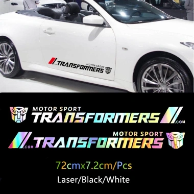 Sticker Dán Xe Hơi Transformers 1 Cặp - Trang Trí Độc Đáo, Giá Giảm 138.996 VND