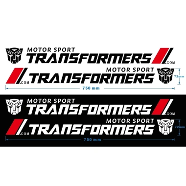 Sticker Dán Xe Hơi Transformers 1 Cặp - Trang Trí Độc Đáo, Giá Giảm 138.996 VND 3 Sticker Dán Xe Hơi Transformers 1 Cặp - Trang Trí Độc Đáo, Giá Giảm 138.996 VND 3
