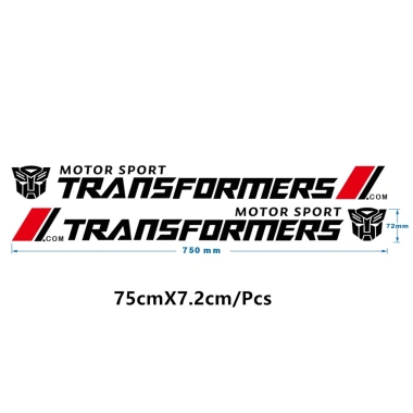 Sticker Dán Xe Hơi Transformers 1 Cặp - Trang Trí Độc Đáo, Giá Giảm 138.996 VND