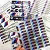 Sticker phản quang dán trang trí cửa xe BMW series 1-7, X1-X6, F10 F30 - Giá chỉ 72.574₫