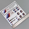 Sticker phản quang dán trang trí cửa xe BMW series 1-7, X1-X6, F10 F30 - Giá chỉ 72.574₫ 4
