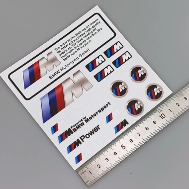 Sticker phản quang dán trang trí cửa xe BMW series 1-7, X1-X6, F10 F30 - Giá chỉ 72.574₫
