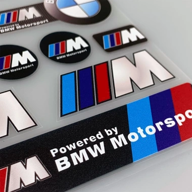 Sticker phản quang dán trang trí cửa xe BMW series 1-7, X1-X6, F10 F30 - Giá chỉ 72.574₫