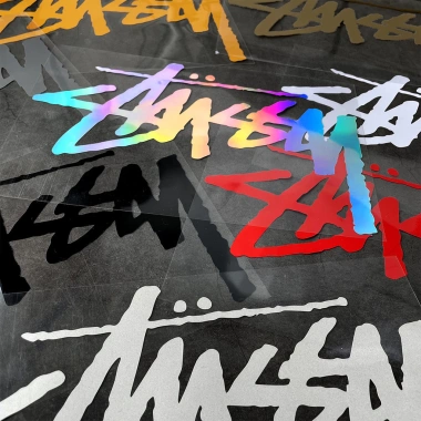 Stussy Dán Xe Phản Quang Tự Động Trang Trí Xe Máy Chống Xước, Giá 77.112 VND 4