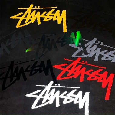 Stussy Dán Xe Phản Quang Tự Động Trang Trí Xe Máy Chống Xước, Giá 77.112 VND 5