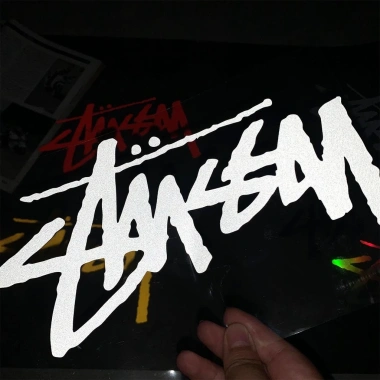 Stussy Dán Xe Phản Quang Tự Động Trang Trí Xe Máy Chống Xước, Giá 77.112 VND 6