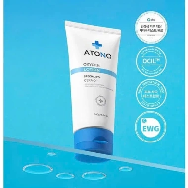 Sữa dưỡng ẩm hữu cơ Atono Oxygen Lotion 160g cho da 0+ Dưỡng ẩm sâu, giảm giá 20% chỉ 79.000₫