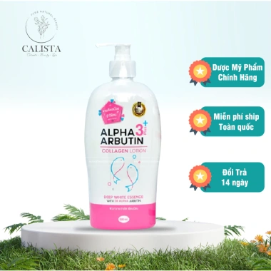Sữa Dưỡng Thể Alpha Arbutin - Dưỡng Trắng, Phục Hồi Da Đen Sạm, Không Đều Màu - 320k