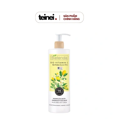 Sữa dưỡng thể Bielenda Bio Vitamin C 400ml - Dưỡng ẩm, làm trắng da, giảm thâm, chỉ 399.000₫