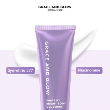 Sữa dưỡng thể Gel White B3 Bright Grace và Glow 150ml - Da sáng mịn, giá 113.000₫ 3
