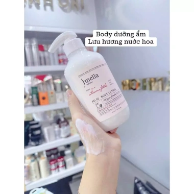 Sữa Dưỡng Thể Jmella Hương Nước Hoa France Body Lotion 500ml - Dưỡng ẩm sâu, Da mịn, Giá 188.000₫