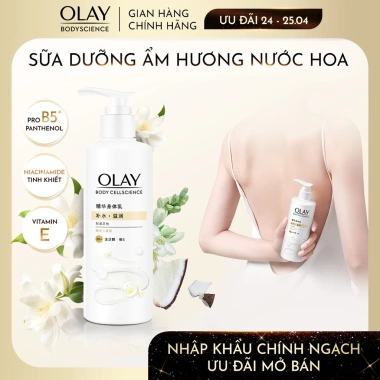 Sữa Dưỡng Thể Olay Hỏa Tốc 2-4H 260g Dưỡng Ẩm Chuyên Sâu Vitamin B5 và Hương Dạ Lan Giá 222k