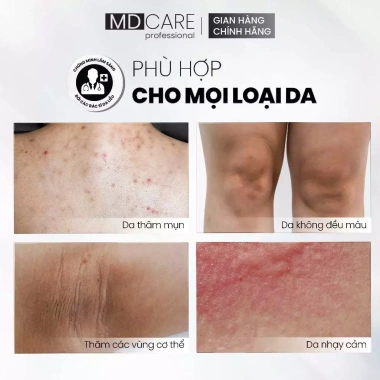 Sữa Dưỡng Thể Sáng Da Mờ Thâm Alpha Arbutin Niacinamide MD CARE 200ml - Giá 532k