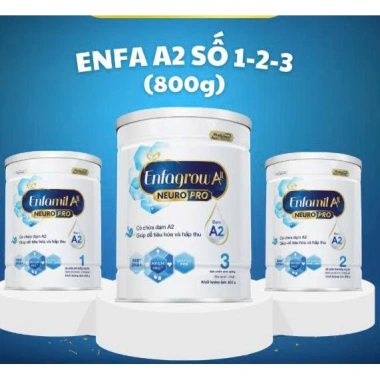 Sữa Enfagrow A2 NeuroPR 800g – Dinh dưỡng não bộ, giảm giá 18% chỉ 435.000₫ 2 Sữa Enfagrow A2 NeuroPR 800g – Dinh dưỡng não bộ, giảm giá 18% chỉ 435.000₫ 2