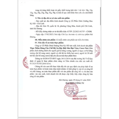 Sữa hạt Vimy Canxi New - Bổ sung canxi cho người lớn, người già, ngừa loãng xương