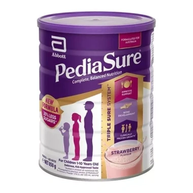 Sữa PediaSure Úc 850g Vani/Dâu Mẫu mới 1-10 tuổi - Giảm giá 700.000đ (MC704)