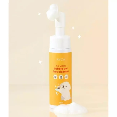 Sữa rửa mặt chân thú cưng AVCA No‑Wash máy làm sạch chân chó không nước, bàn chải bọt nhẹ, giá ưu đãi 745.526 VND 3