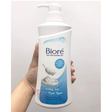 Sữa Tắm Dưỡng Ẩm Mịn Da Bioré 530g - Dưỡng ẩm sâu, Da mềm mịn, Giá chỉ 99.000₫