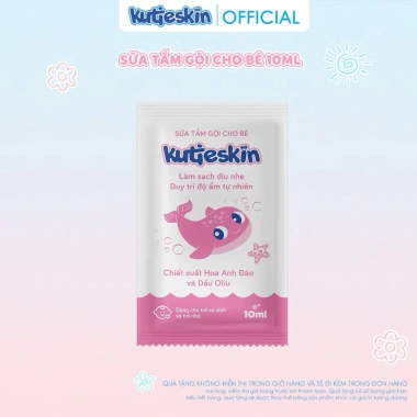 Sữa tắm gội cho bé Kutiskin 10ml - Hàng tặng không bán, giảm còn 100.000₫ 2 Sữa tắm gội cho bé Kutiskin 10ml - Hàng tặng không bán, giảm còn 100.000₫ 2