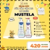 Sữa tắm gội Mustela Michibaby 500ml/350ml cho bé sơ sinh da thường, nhạy cảm, giá 450k