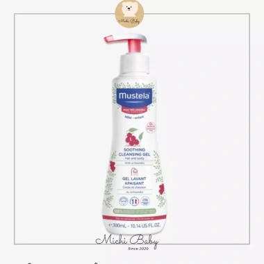 Sữa tắm gội Mustela Michibaby 500ml/350ml cho bé sơ sinh da thường, nhạy cảm, giá 450k 8