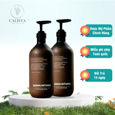 Sữa tắm nước hoa SENA NATURE 1.000ml Sạch sâu dưỡng ẩm lưu hương 12h Giá 640k