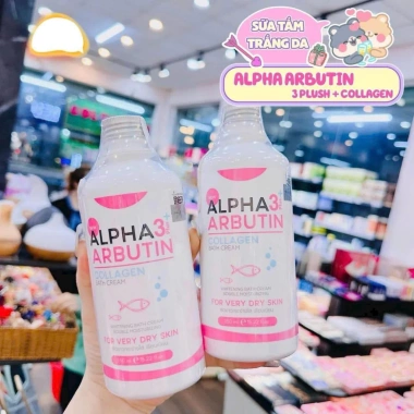 Sữa tắm trắng da Alpha Arbutin Collagen 3 Plus 450ml - Giảm còn 290.000đ 5