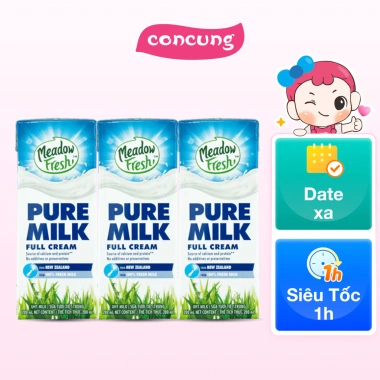 Sữa tươi tiệt trùng Nguyên kem Meadow Fresh 200ml - Lốc 3 hộp, chỉ 43.000₫ 2 Sữa tươi tiệt trùng Nguyên kem Meadow Fresh 200ml - Lốc 3 hộp, chỉ 43.000₫ 2