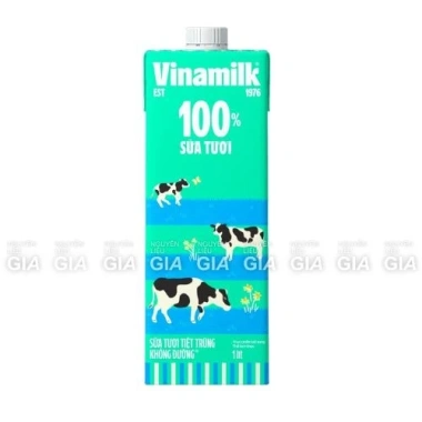 Sữa tươi Vinamilk 1L hộp 12 - Giá ưu đãi 515.200đ, dinh dưỡng cho cả gia đình 3