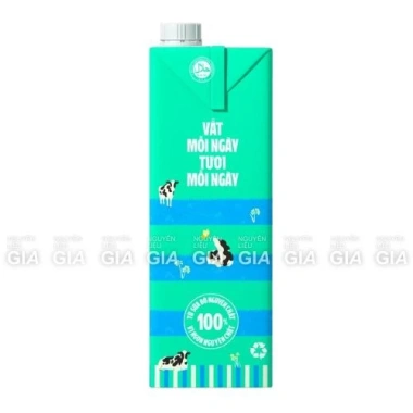 Sữa tươi Vinamilk 1L hộp 12 - Giá ưu đãi 515.200đ, dinh dưỡng cho cả gia đình 5