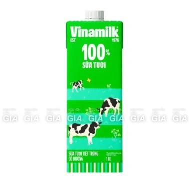 Sữa tươi Vinamilk 1L hộp 12 - Giá ưu đãi 515.200đ, dinh dưỡng cho cả gia đình 6