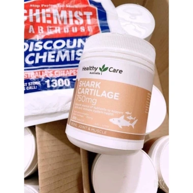 Sụn Vi Cá Mập Healthy Care 750mg - Hỗ Trợ Xương Khớp, Giá Ưu Đãi 630k Úc