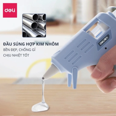 Súng Bắn Keo Nến Silicon DIY 20W/40W - An Toàn, Nhỏ Gọn, Dễ Dùng, Tặng Keo Màu 4 Súng Bắn Keo Nến Silicon DIY 20W/40W - An Toàn, Nhỏ Gọn, Dễ Dùng, Tặng Keo Màu 4