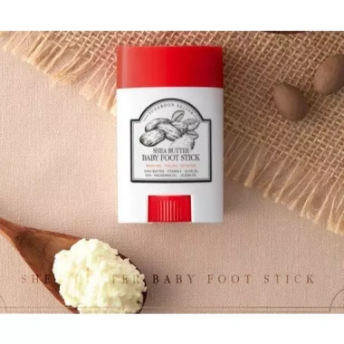 SUNGBOOON Que Dưỡng ẩm Shea & Que Chà Nhẹ Raha - Chăm sóc bàn chân bé, gót chân nứt khô, cuộn tiện, giá 238.729đ