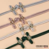 Sườn Xám Tấm Nút Lông Áo Khoác Cao Cố Định Handmade - Nút Trang Trí Phụ Kiện Dân Tộc 11.11 3